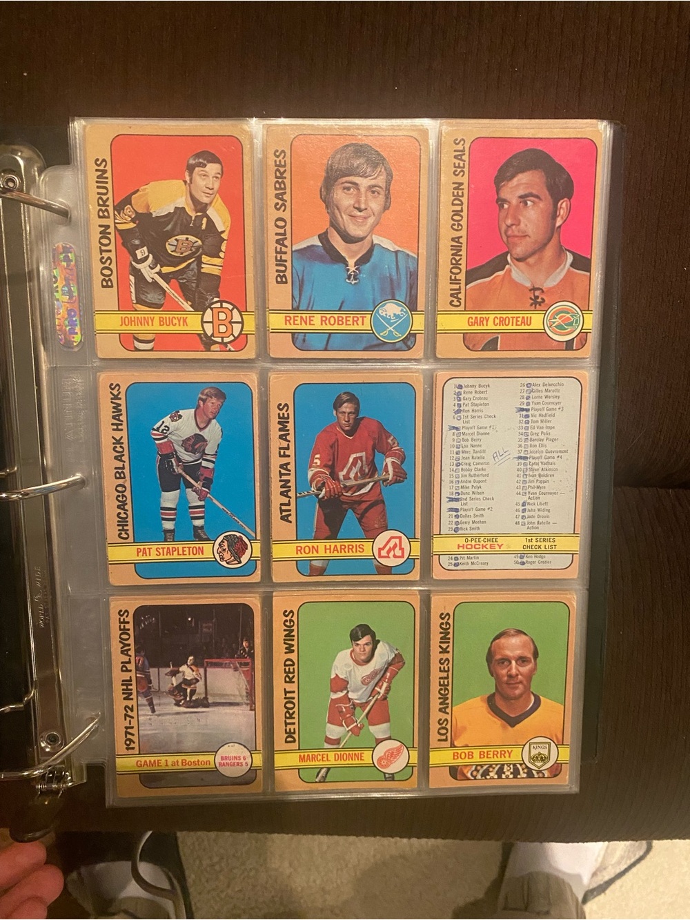 1972-73 OPC Series 1&2 Complete Set (1-209) Dryden/Orr VG-NM
